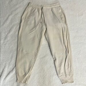 PINK Cream Joggers